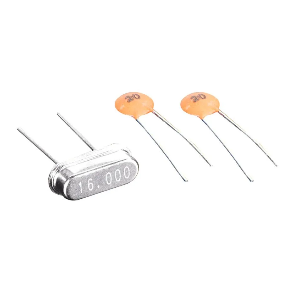 Cristal 16 Mhz + Capacitor 20PF Pcf Oem