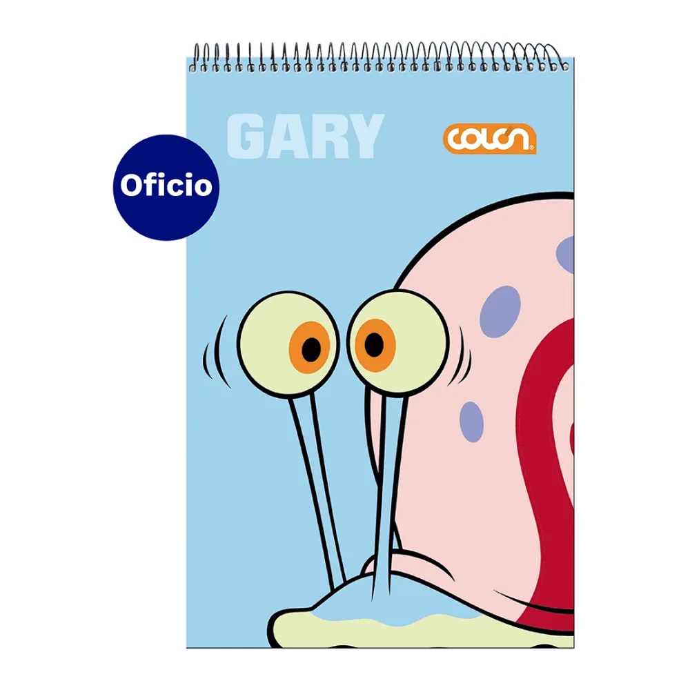 Croquera Oficio Bob Esponja 21 X 32 Cm 80 Hojas Colon