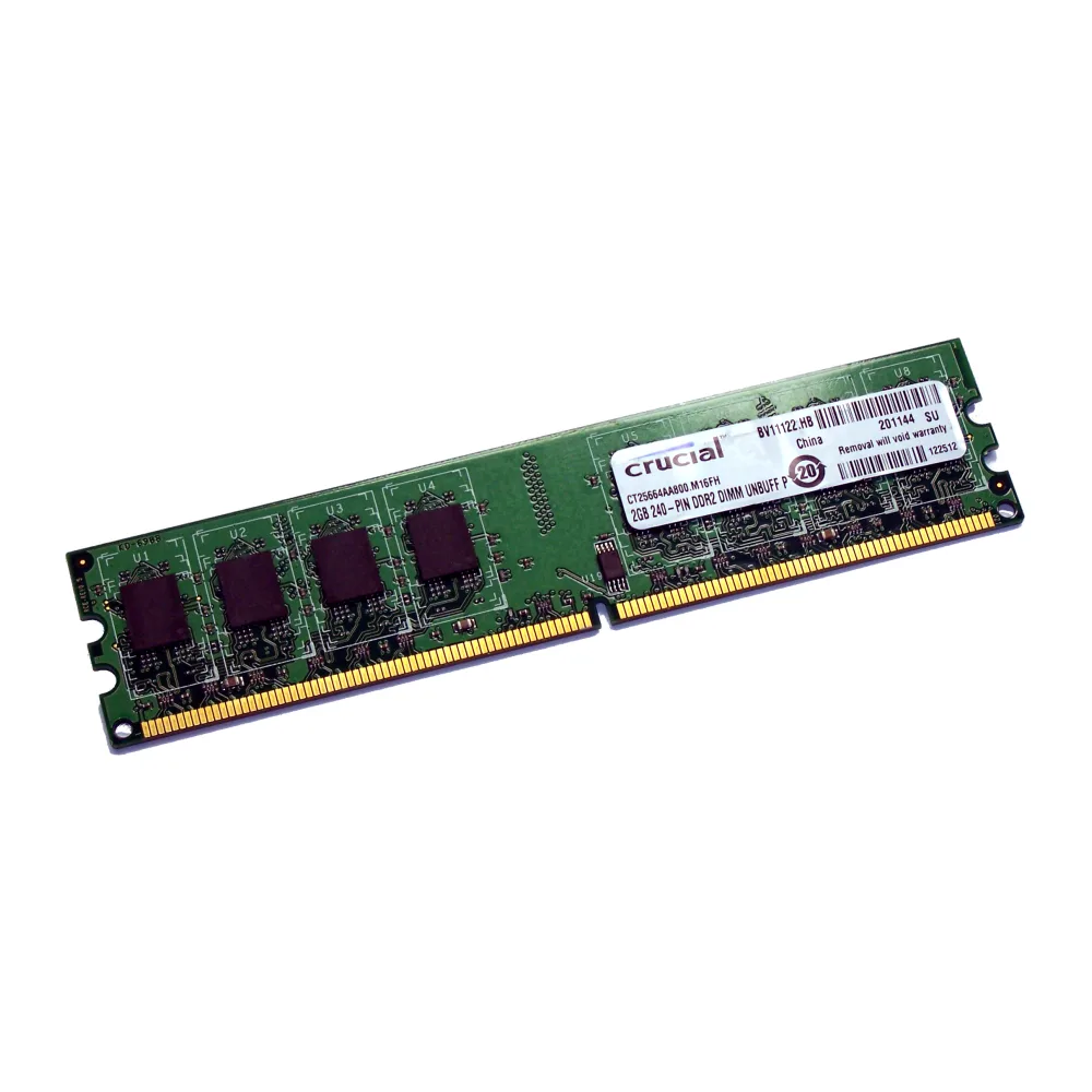 Crucial Memoria Ram DDR2 2GB 800MHZ Pc/server CT25664AA800