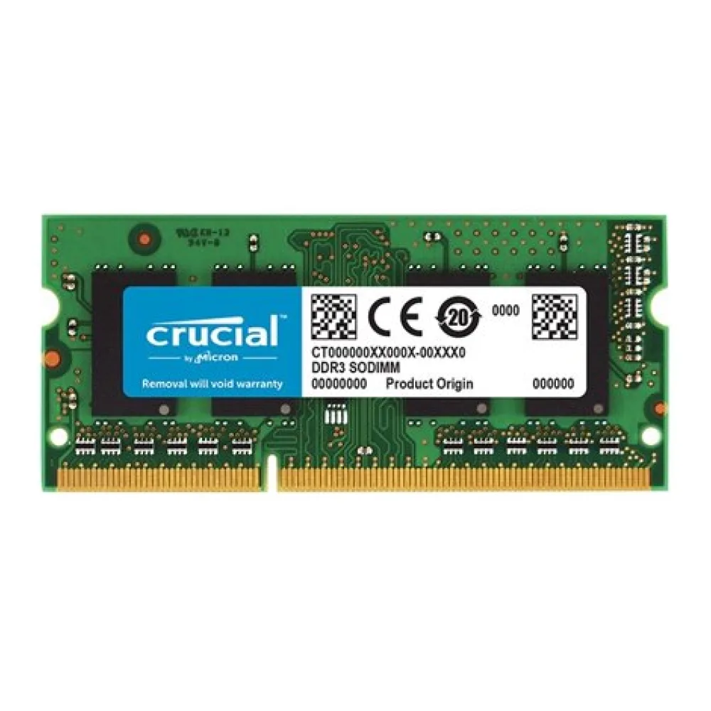 Crucial Memoria Ram DDR3 16GB 1600MHZ Notebook CT204864BF160B