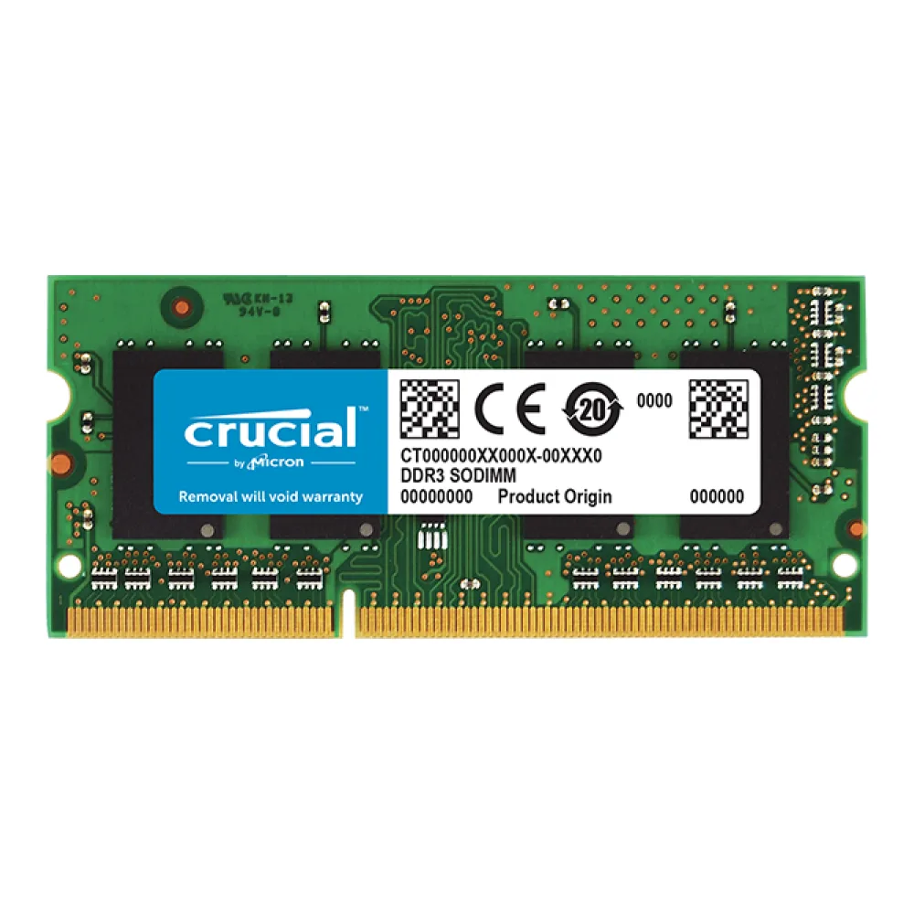 Crucial Memoria Ram DDR3L 4GB 1600MHZ Notebook CT51264BF160B