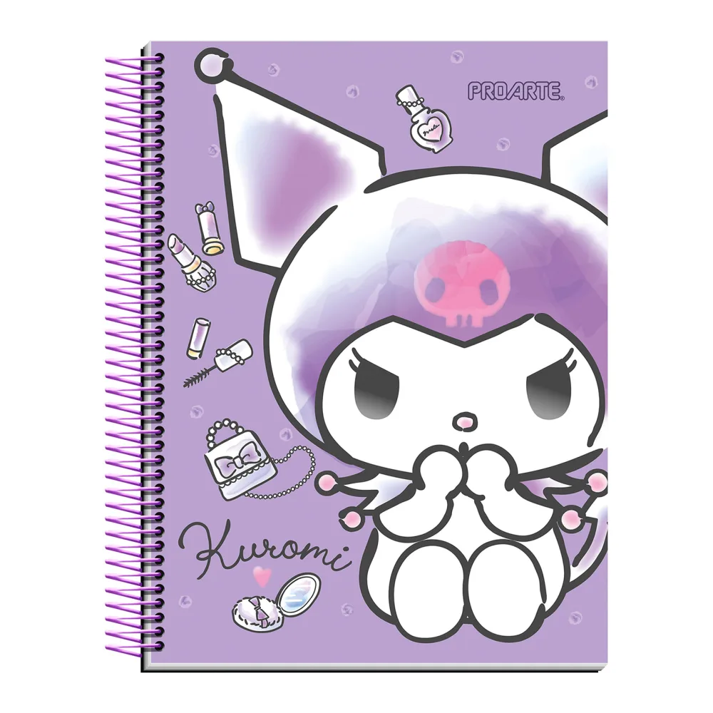 Cuaderno Especial Carta Kuromi 150 Hojas 7 Mm Proarte