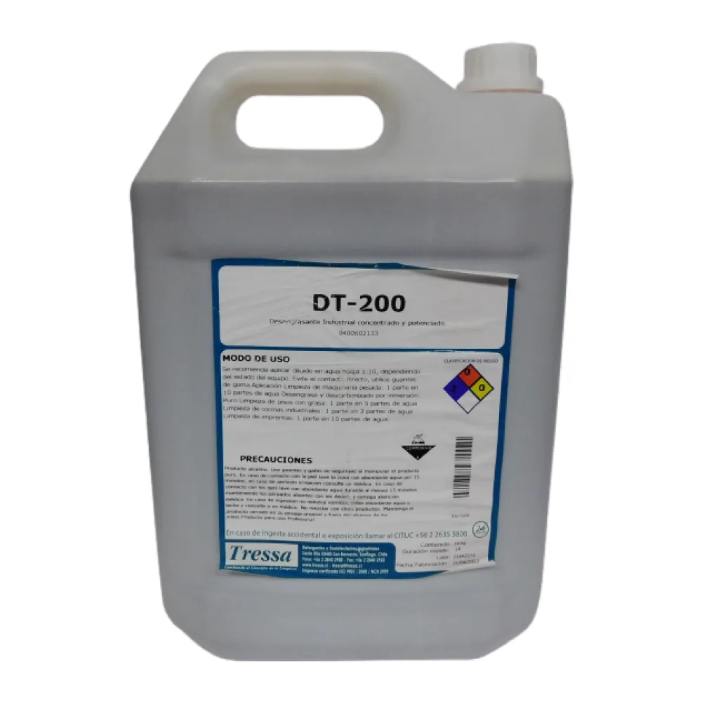 Desengrasante Industrial DT-200 Tressa