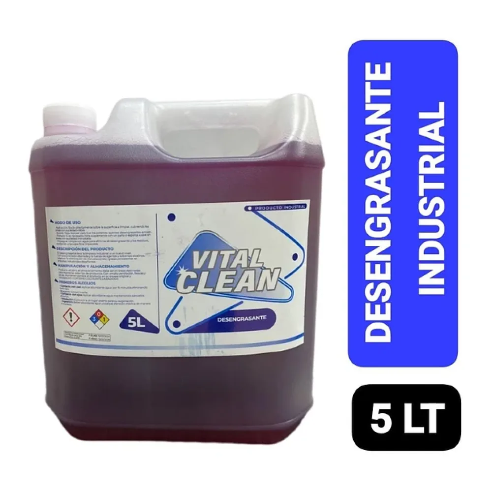 Desengrasante Industrial Vital Clean 5LITROS