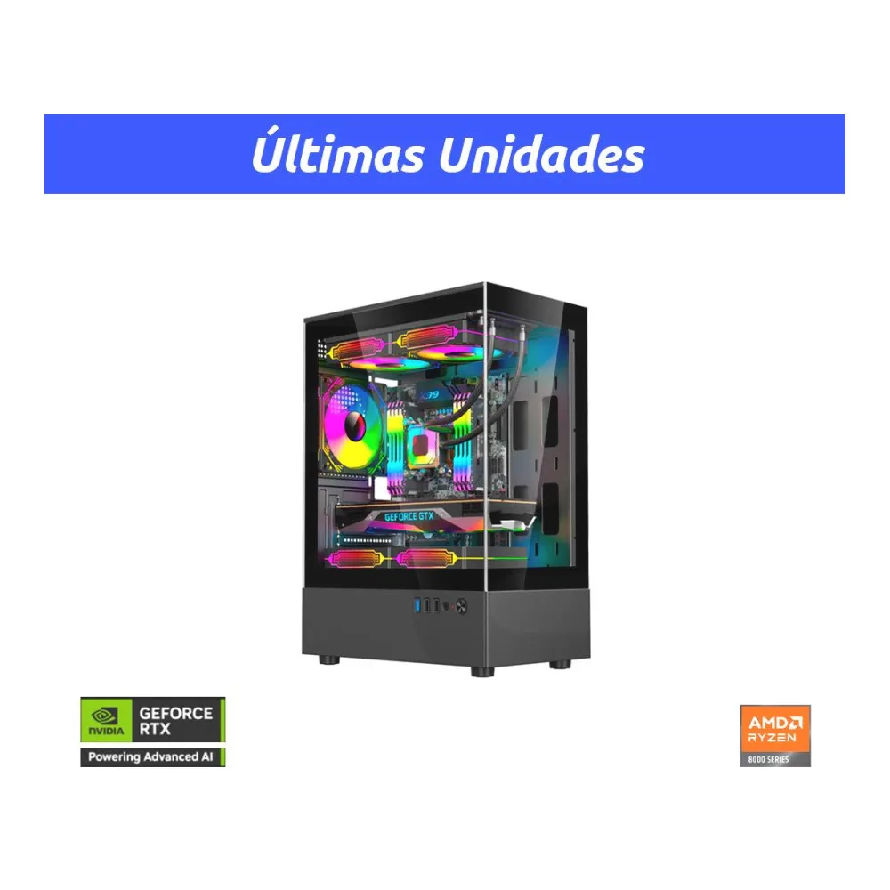 Desktop Gamer Esgaming Ryzen 5 8400F Rtx 3050 500GB DDR5 5600 16GB