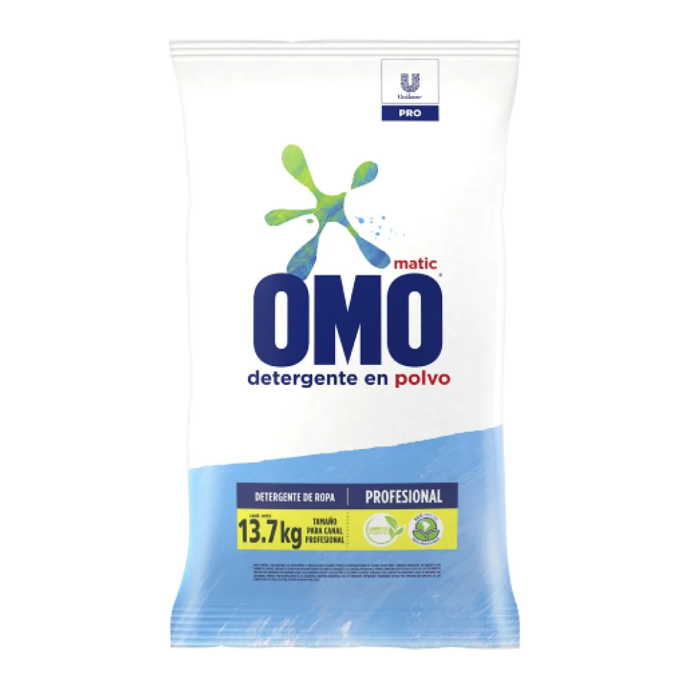 Detergente en Polvo Omo 13,7 Kg