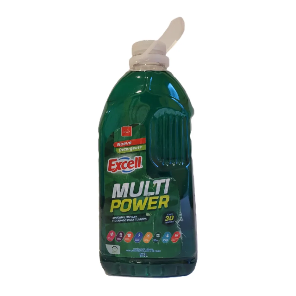 Detergente Liquido Multipower 3 Litros