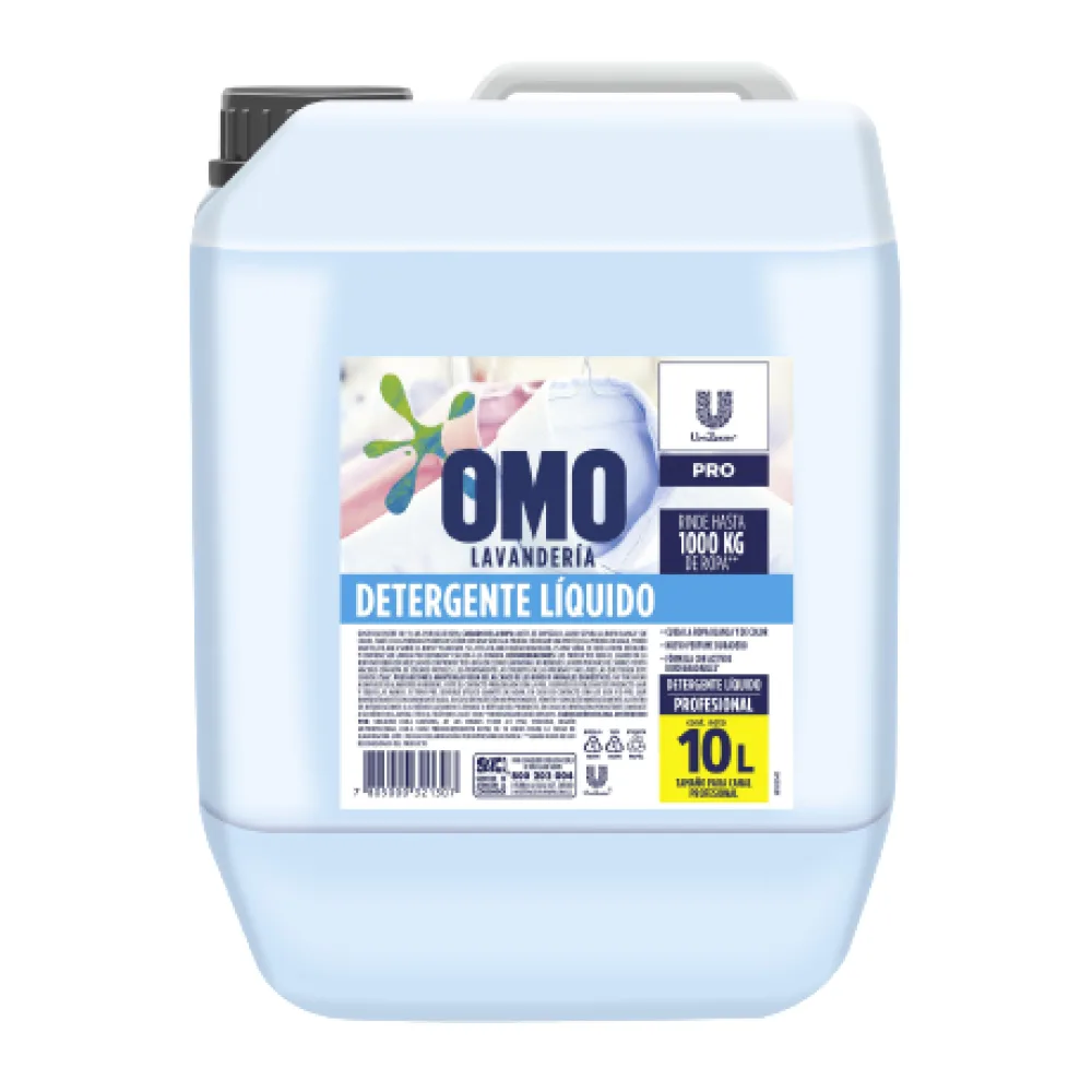 Detergente Liquido Omo 10 Litros
