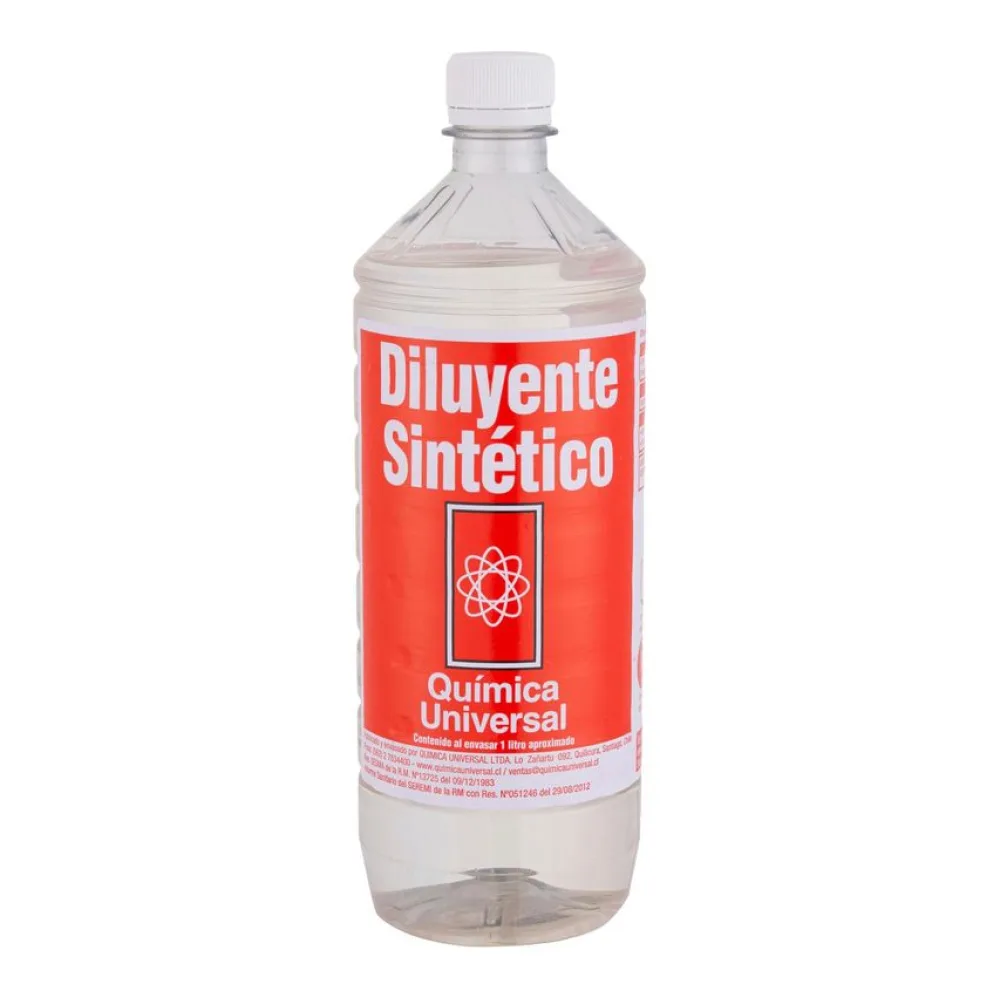 Diluyente Sintético 1 Lt Quimica Universal