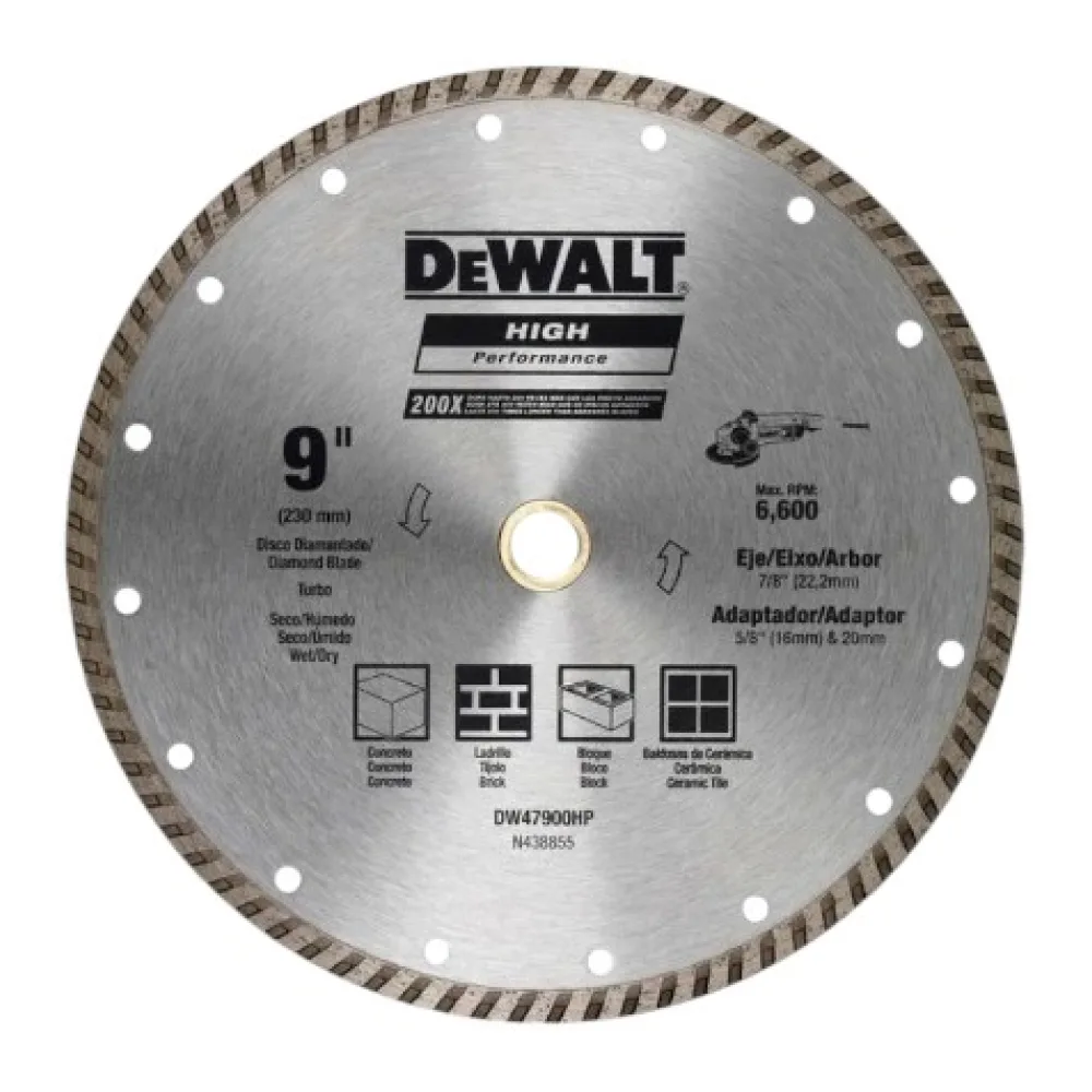 Disco Diamantado 9 47900L Dewalt