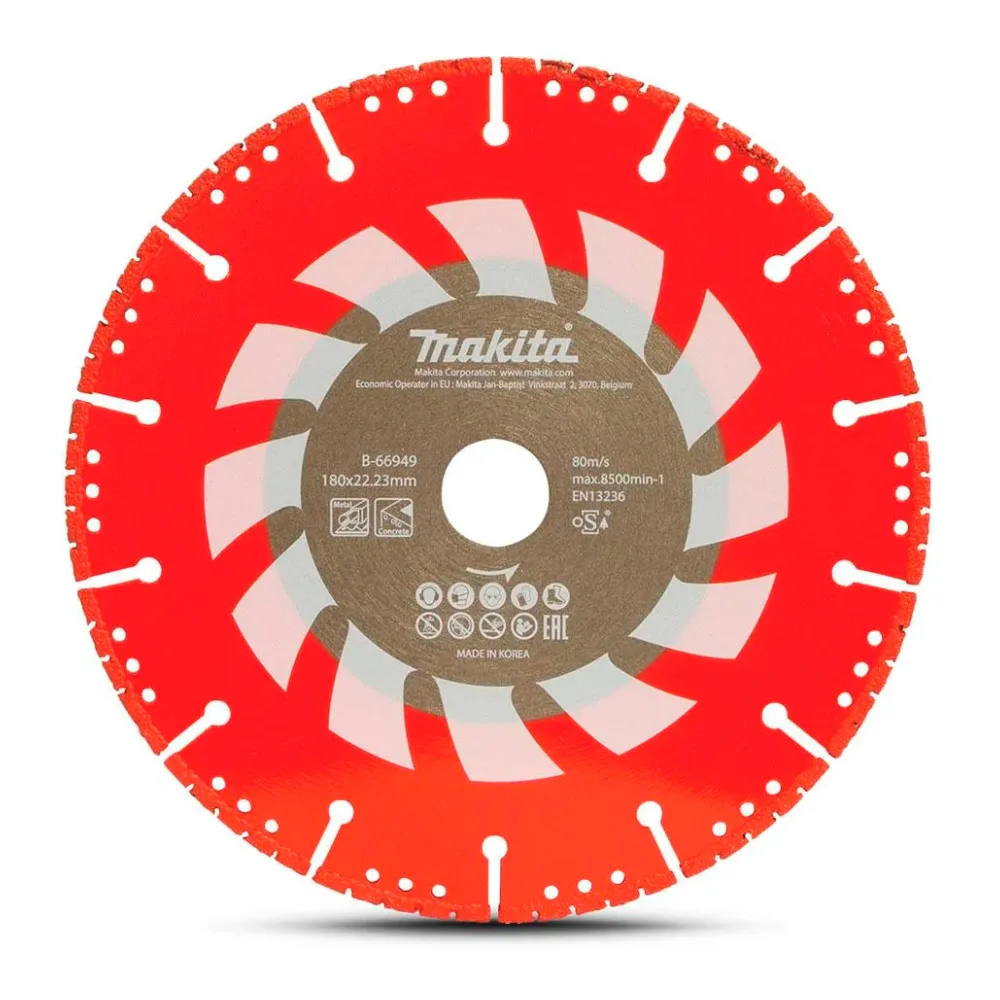 Disco Diamantado Multimaterial Rescate Makita 7" B66949