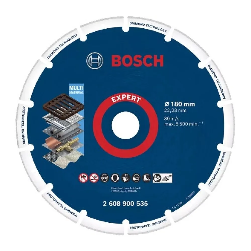 Disco Diamantado P/metal 7" Bosch