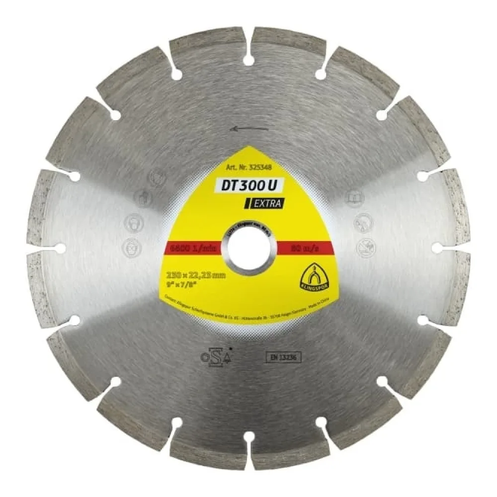 Disco Diamantado para Concreto 4 1/2" Klingspor (325345)