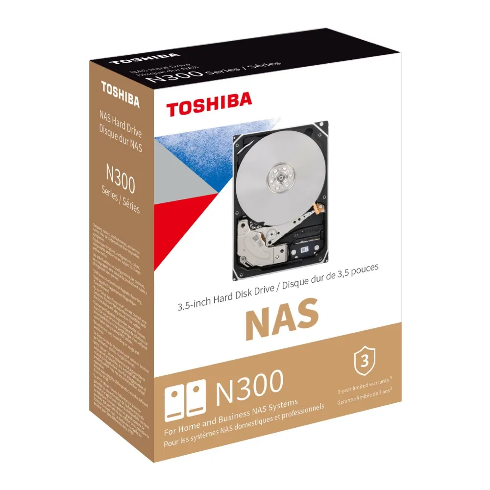 Disco Duro Interno Toshiba N300 para Nas 14TB