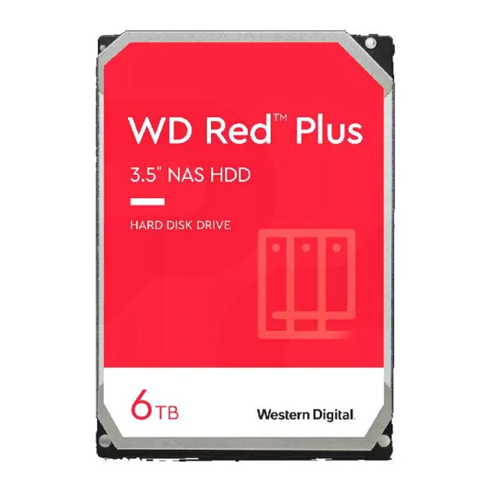 Disco Duro Nas 6TB Red Plus Wd