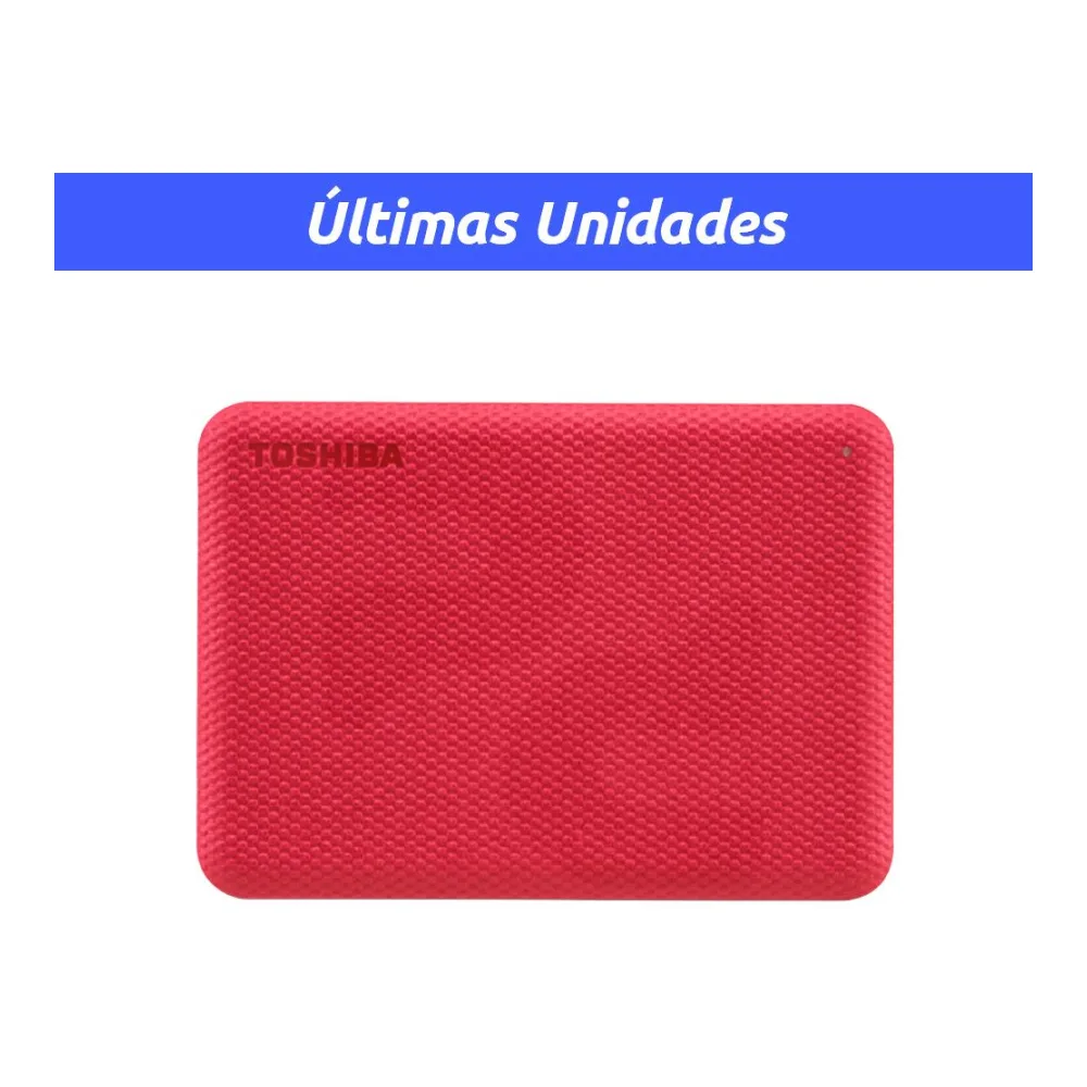 Disco Externo 4TB 2.5" Usb 3.0 Canvio Advance V10 Red Toshiba