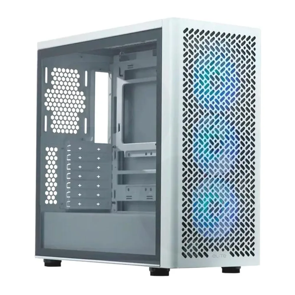 Elite 502 White Argb Fan 3 Coolermaster
