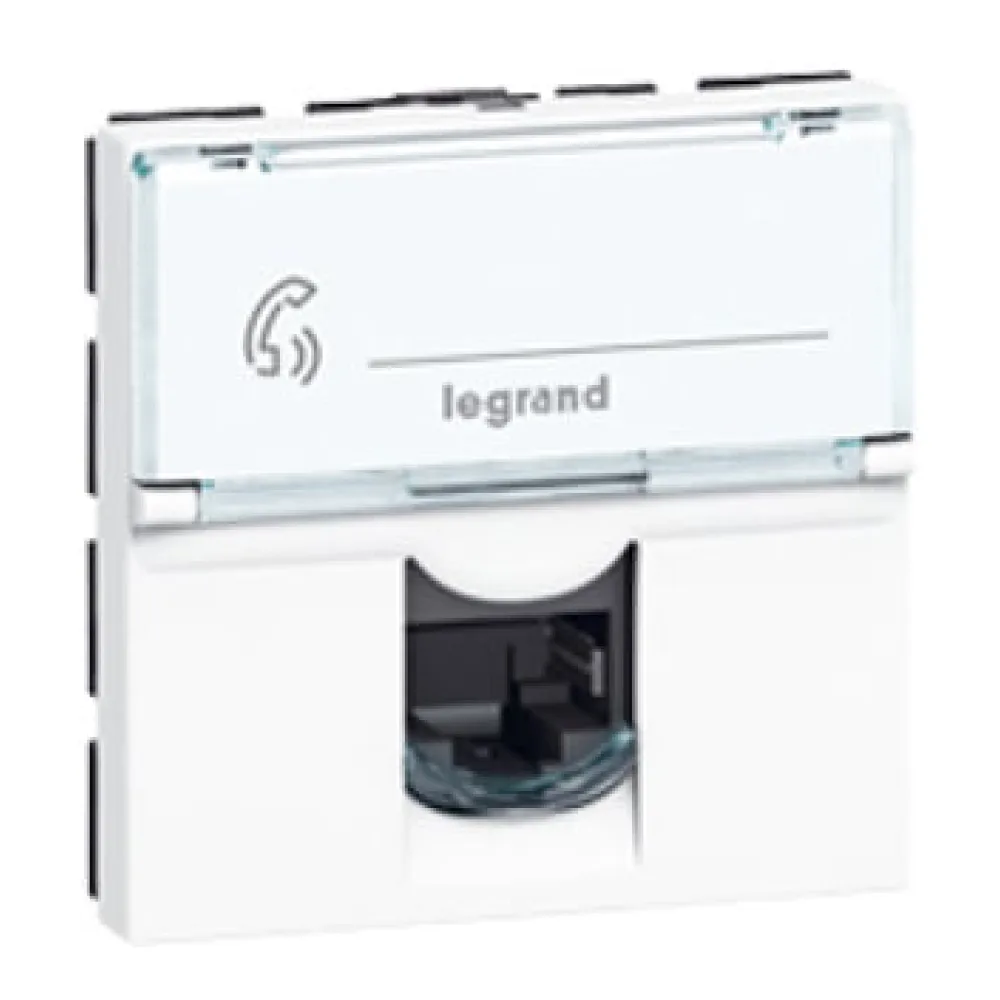 Enchufe Hemnra Rj 45 Sistema Mosaic Cat 6 Fpt a 90Ï¿½. 7659204 Legrand