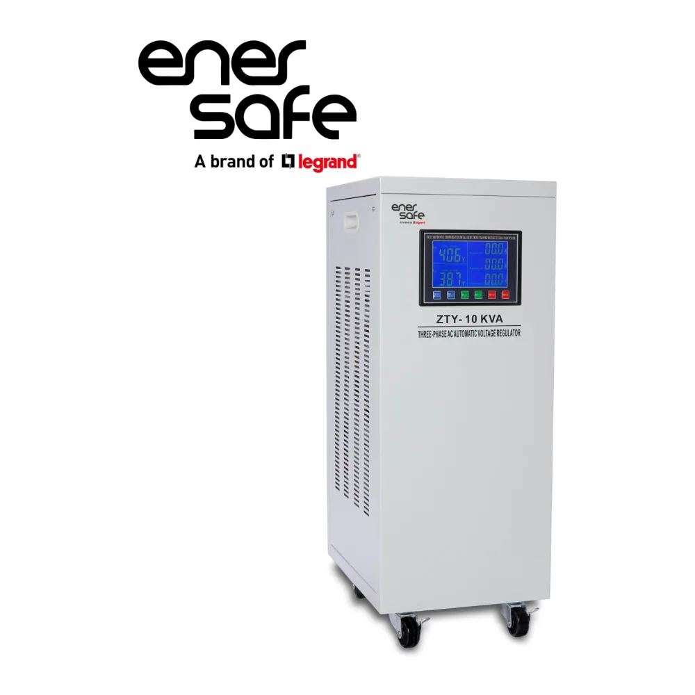 Enersafe Estabilizador de Voltaje 10 Kva EVTRI10KVA