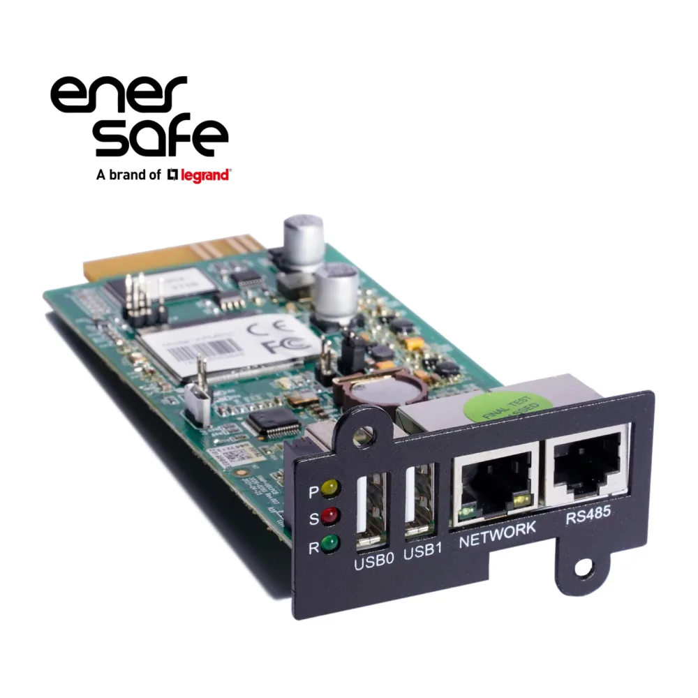 Enersafe Tarjeta Snmp Esol 6-20 Kva Mono y Trifásicas UPSSNMPCARDS1