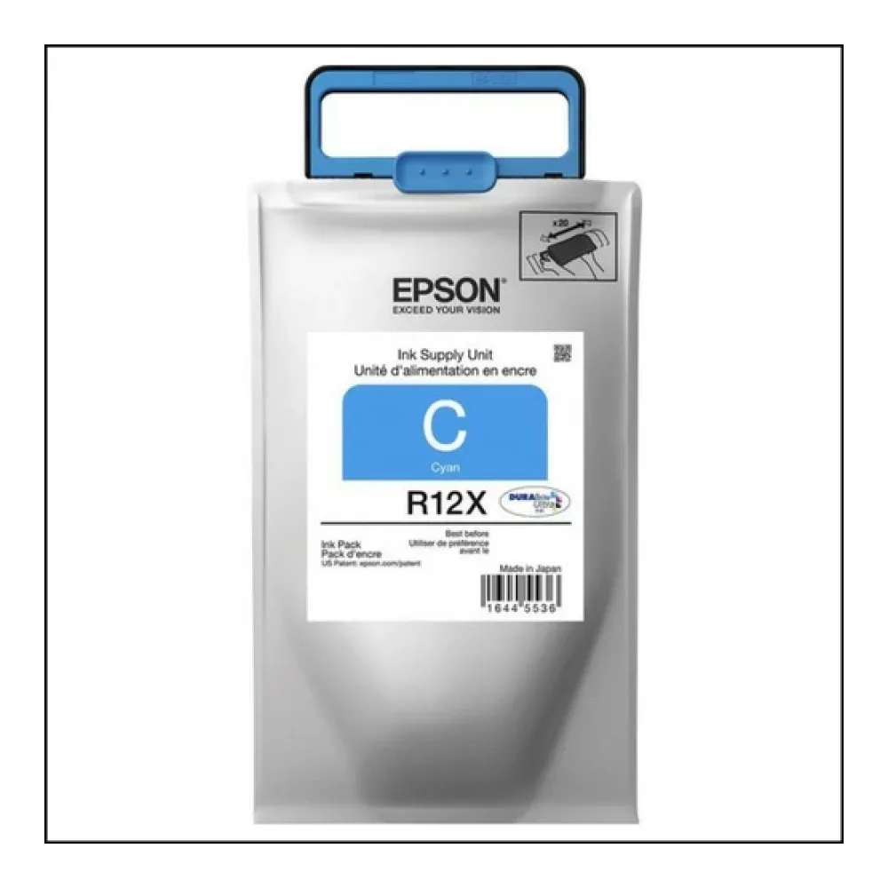 Epson Bolsa de Tinta Cyan Original TR12X220