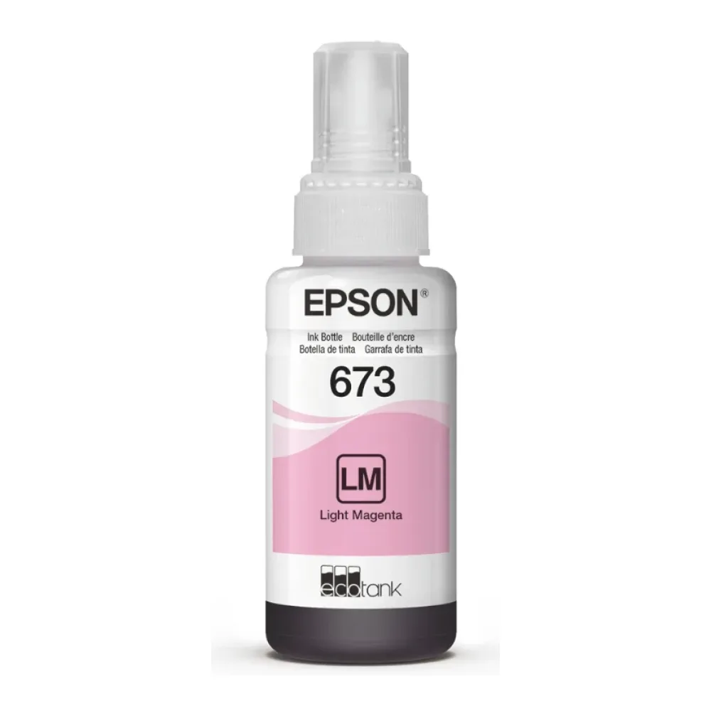 Epson Botella Tinta 673 Magenta Claro 70 Ml T673620 Original