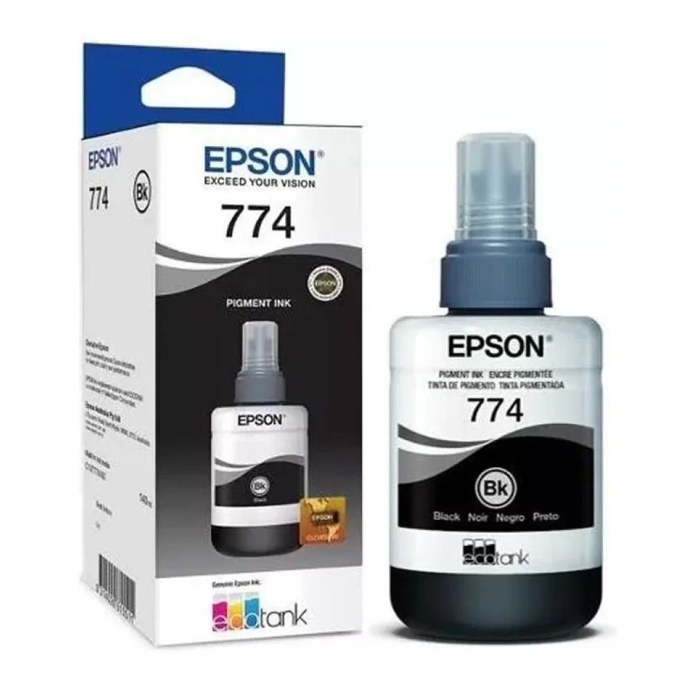 Epson Botella Tinta 774 Negro 140 Ml T774120 Original