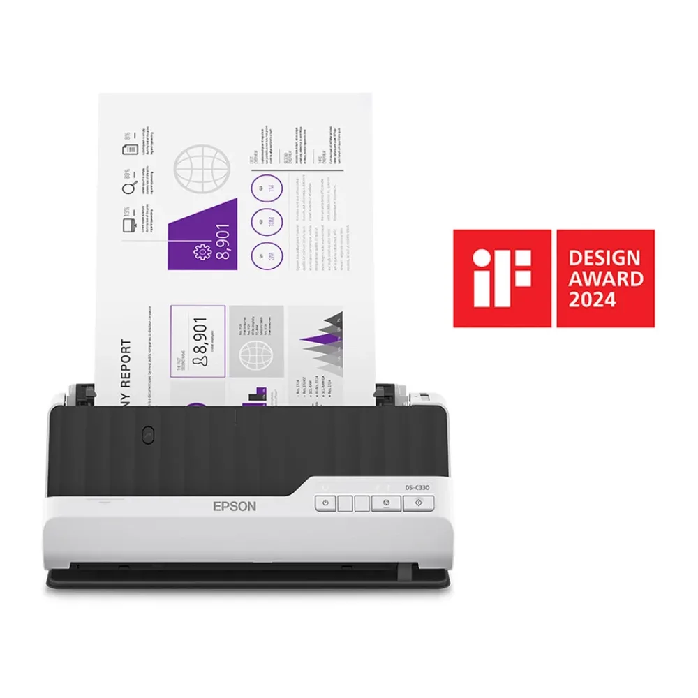 Epson DS-C330 Escáner Compacto de Documentos con Alimentador Automático