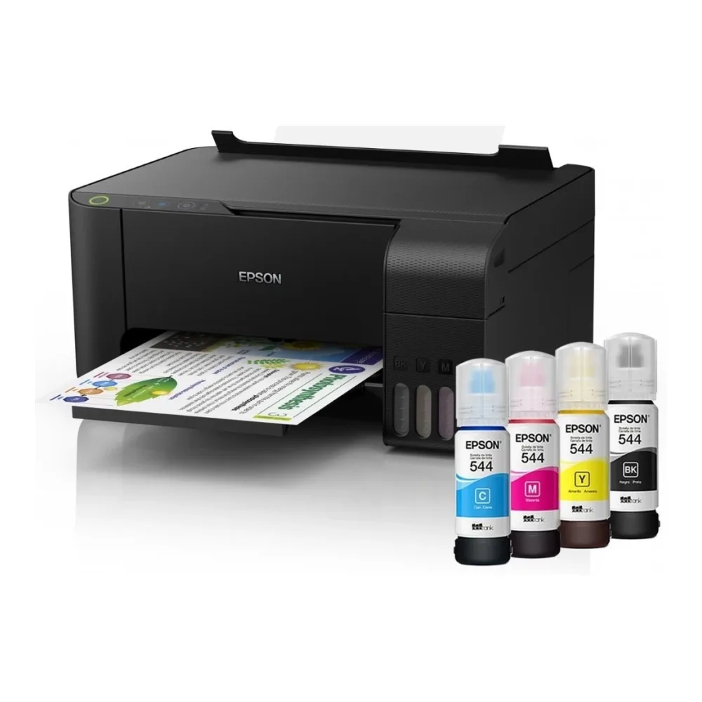 Epson Multifuncional Ecotank L3110 + Juego Tintas Extra T544
