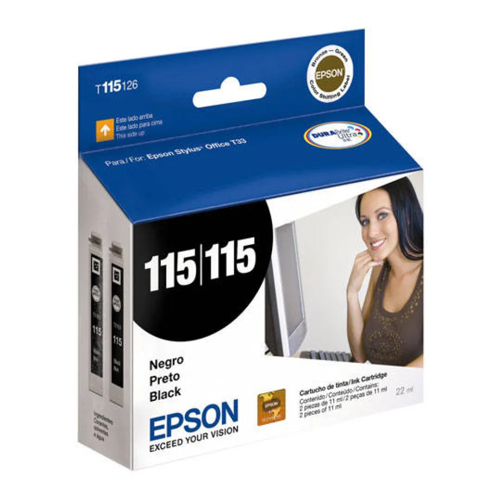 Epson Tinta 115 Negra T115126-AL