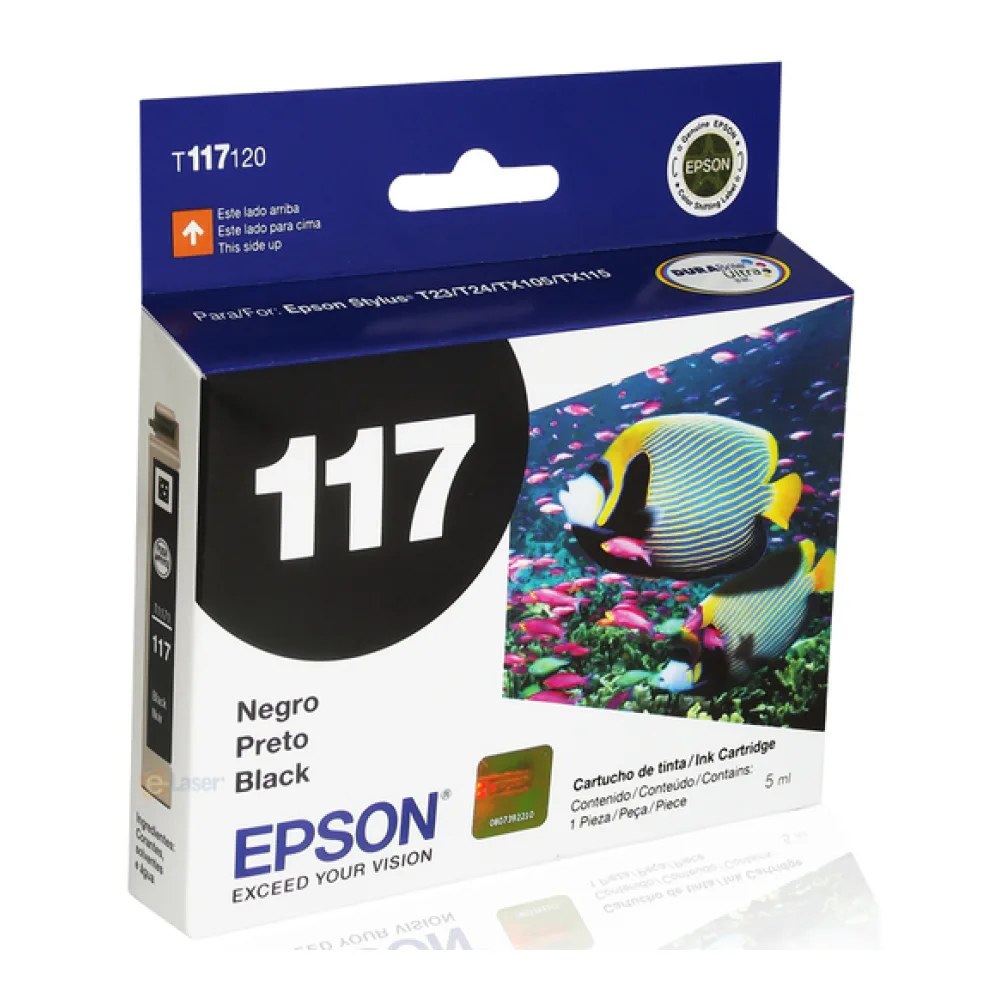 Epson Tinta 117 Negra T117120-AL