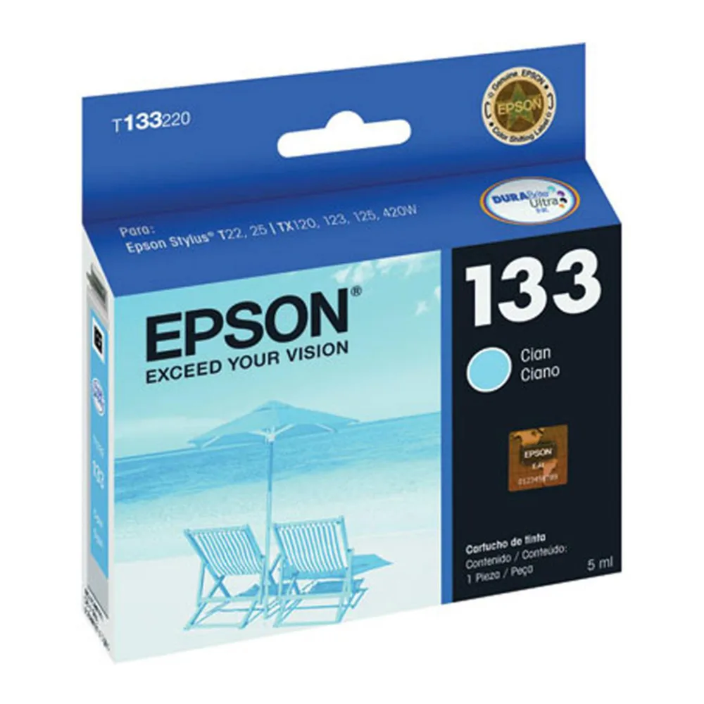 Epson Tinta 133 Cyan T133220-AL