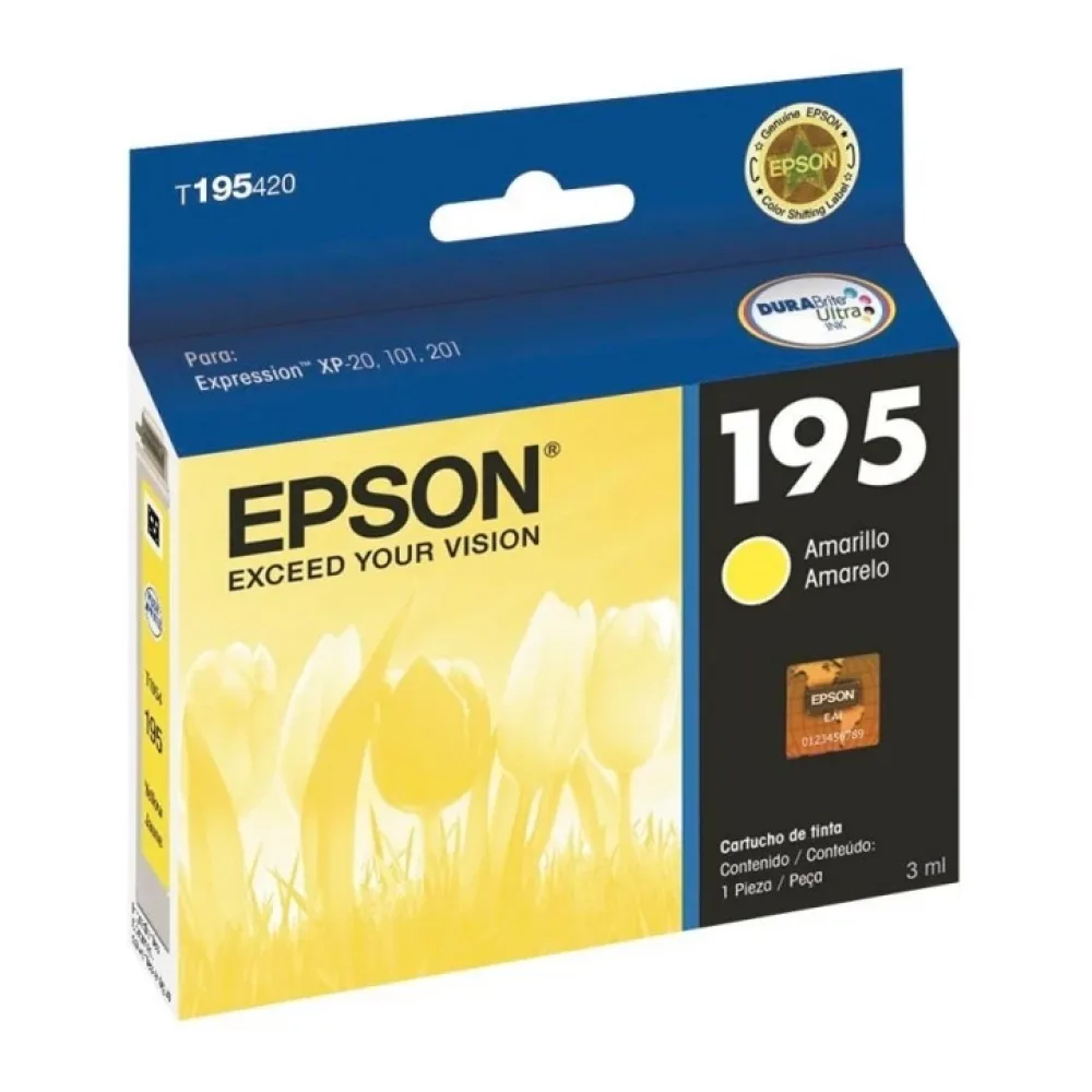 Epson Tinta 195 Amarilla T195420-AL