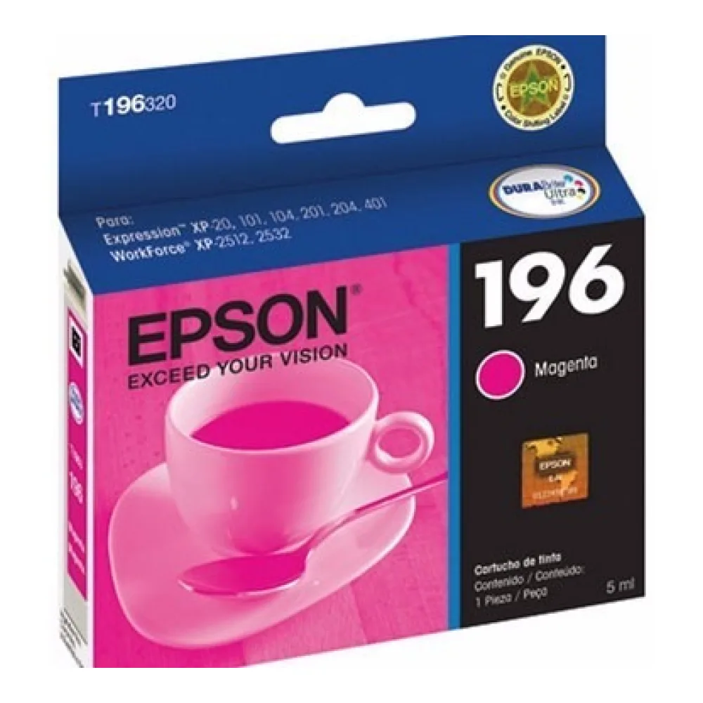 Epson Tinta 196 Magenta T196320-AL