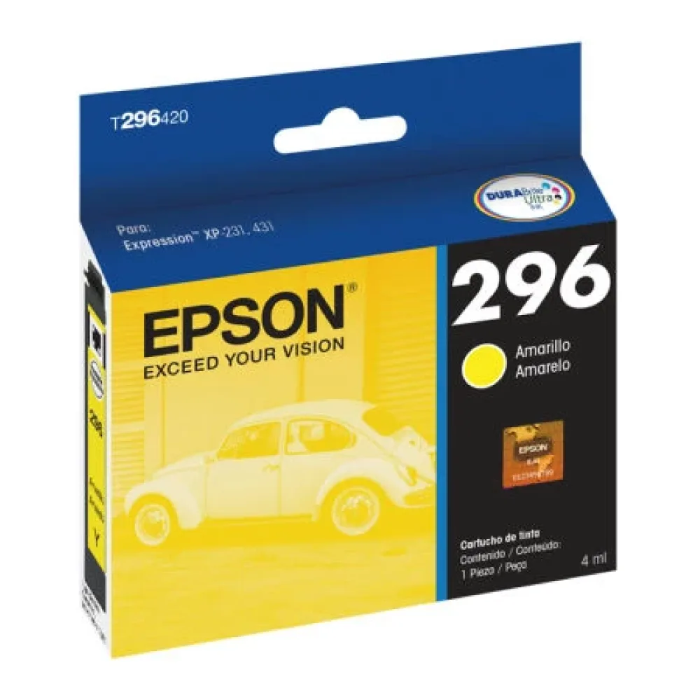 Epson Tinta 296 Amarilla T296420-AL