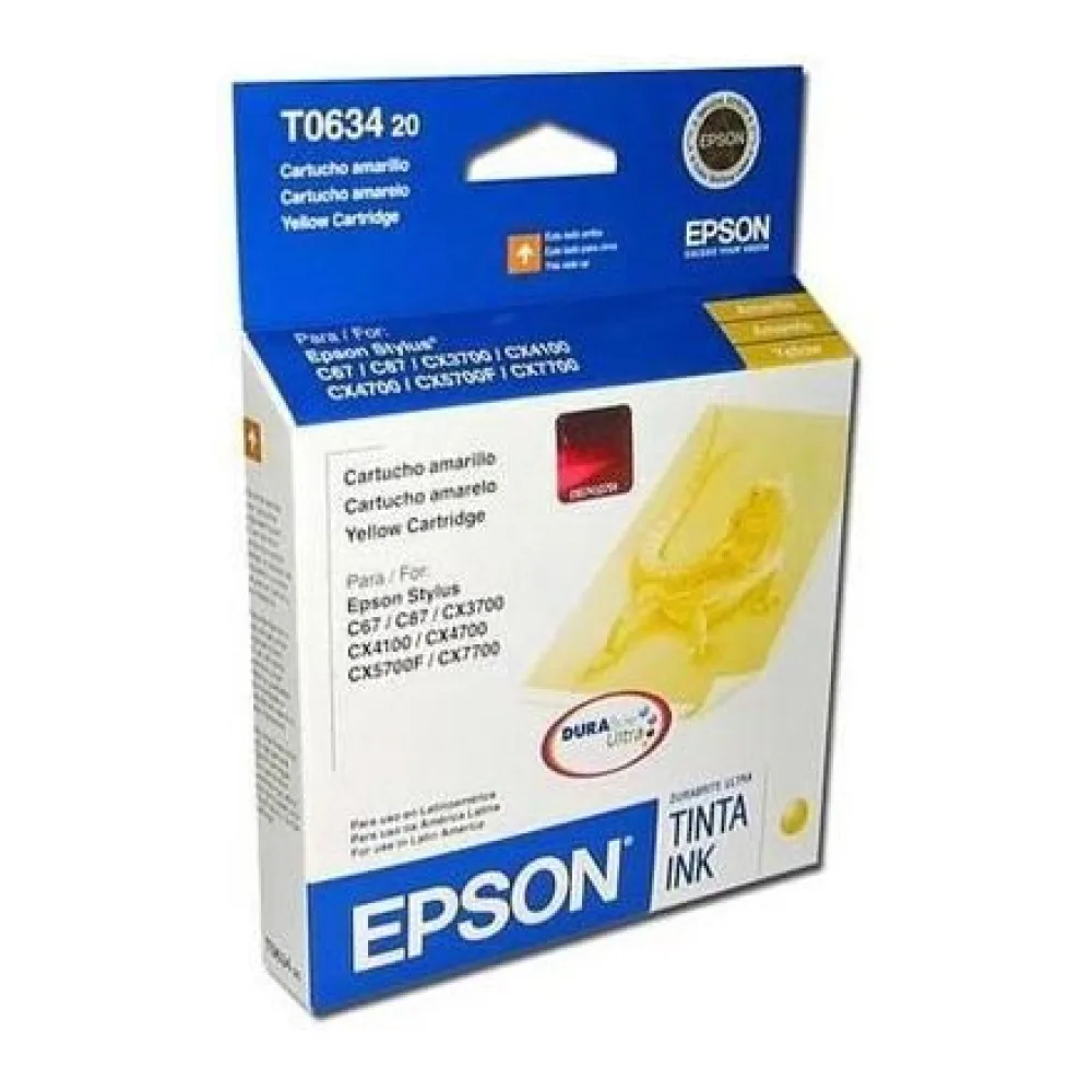 Epson Tinta 63 Amarilla T063420-AL