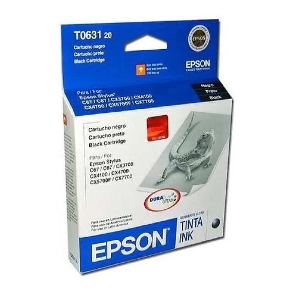 Epson Tinta 63 Negra T063120-AL