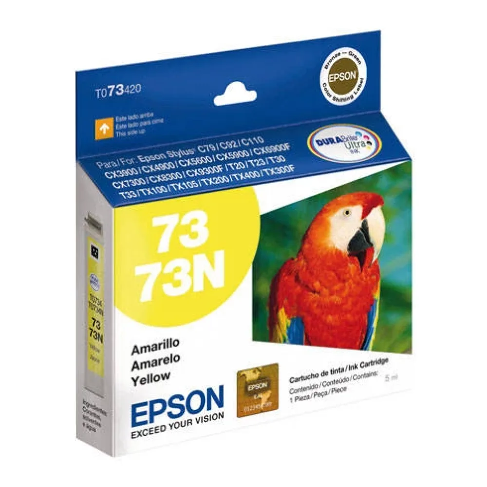 Epson Tinta 73 Amarilla T073420-AL