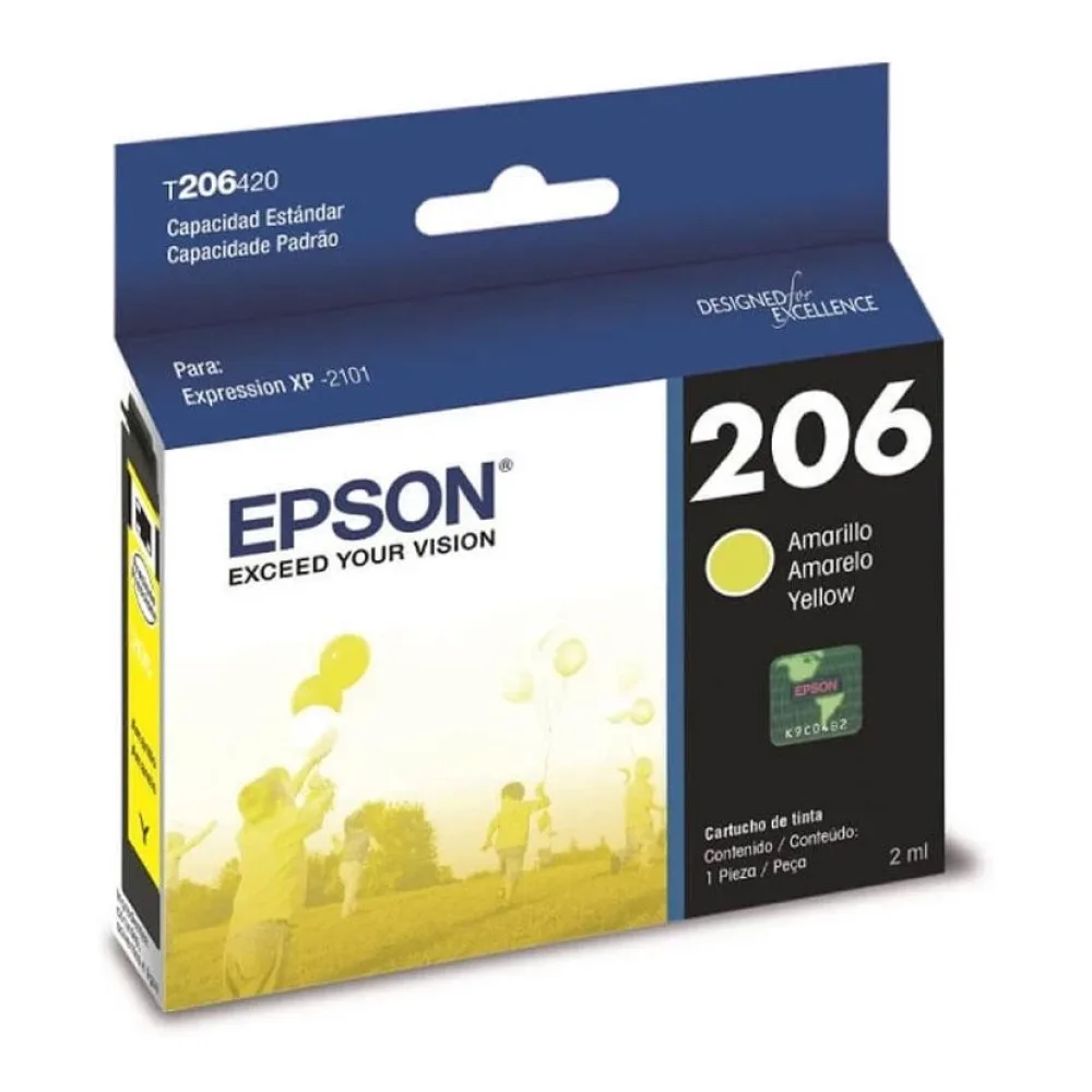 Epson Tinta T206 Amarillo T206420