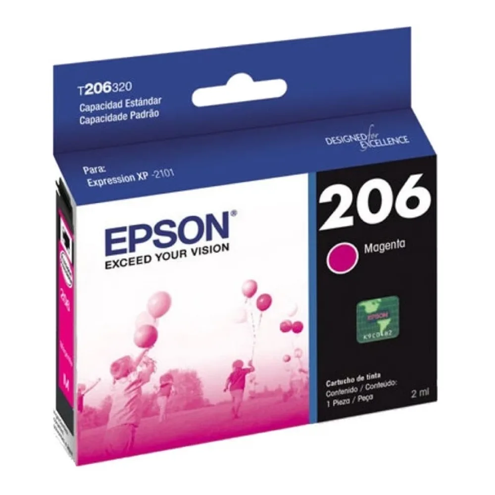 Epson Tinta T206 Magenta T206320