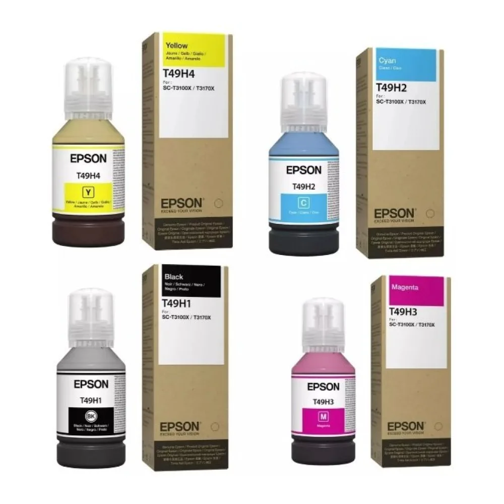 Epson Tinta T49H Pack 4 SC-T3100X SC-T3170X