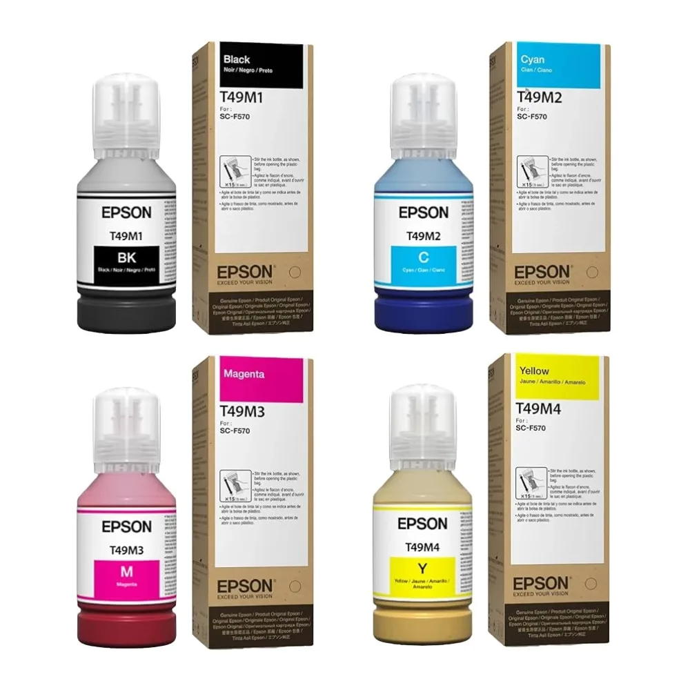 Epson Tinta T49M Original Pack 4 SC-F570/ F170/ F571