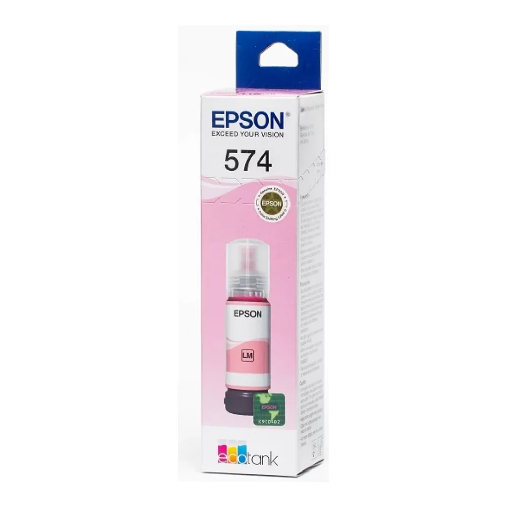Epson Tinta T574 Light Magenta T574620 Caja Dañada