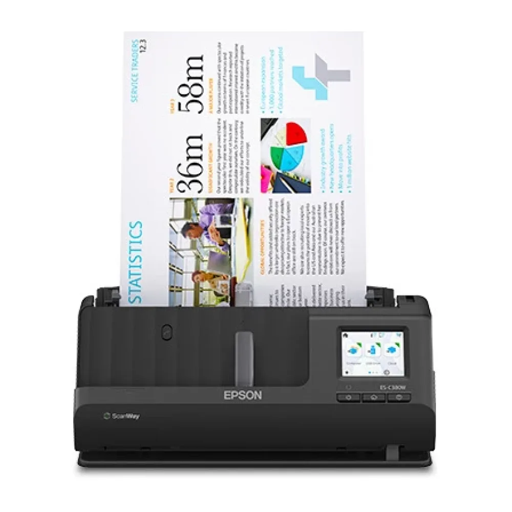 Epson Workforce ES-C380W – Escáner Compacto de Documentos con Wifi