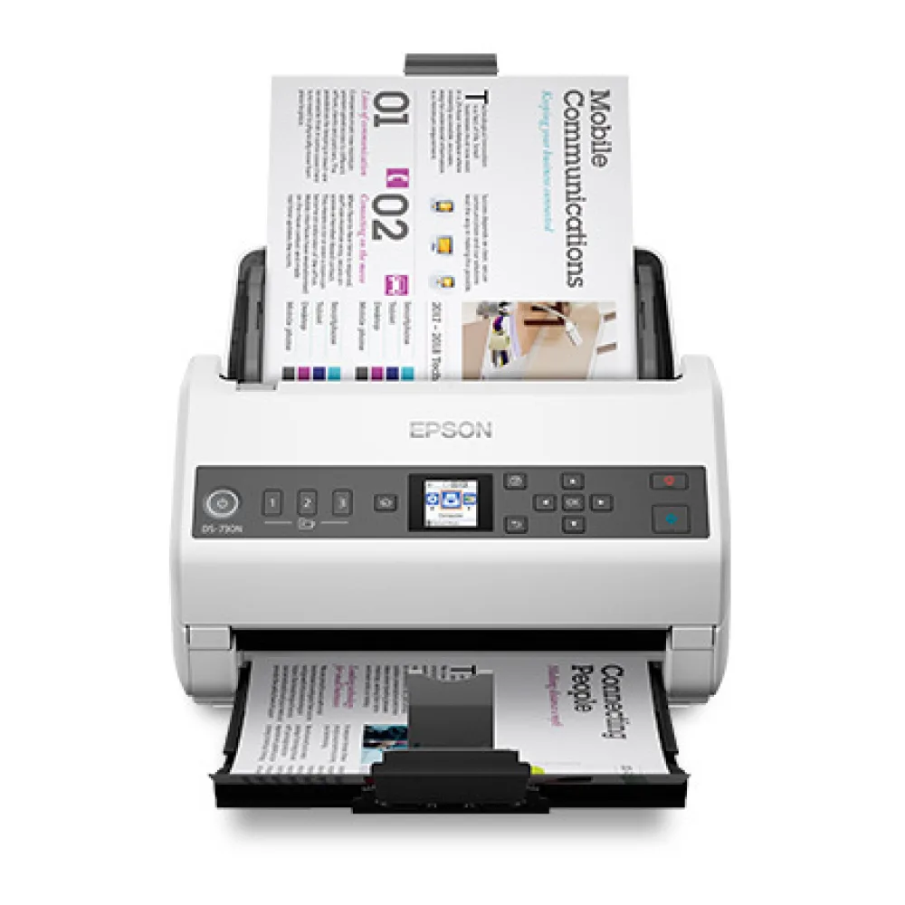 Escáner Epson DS-730N Resolución 600 Dpi B11B259201