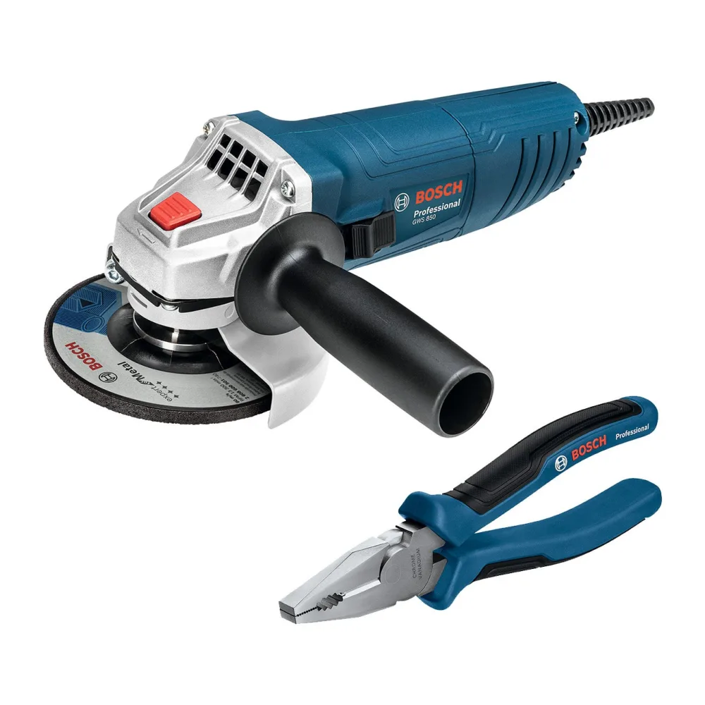 Esmeril Angular Bosch 4 1/2 Gws 850 + Alicate