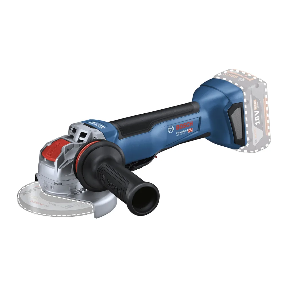 Esmeril Angular Bosch 5" Inalambrico Gwx 18V-10P sin Cargador Ni Bateria 06019J42E0000