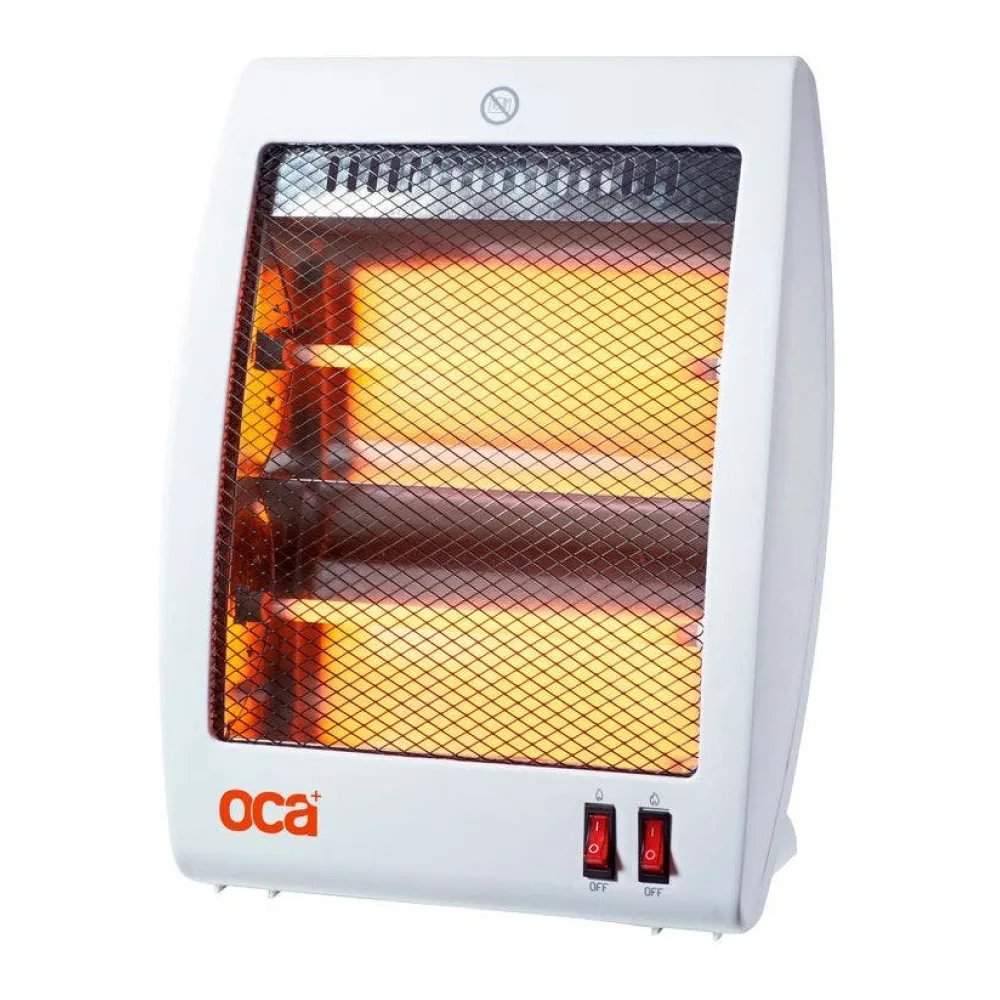 Estufa Calefactor Cuarzo Oca 800W Bco Mts