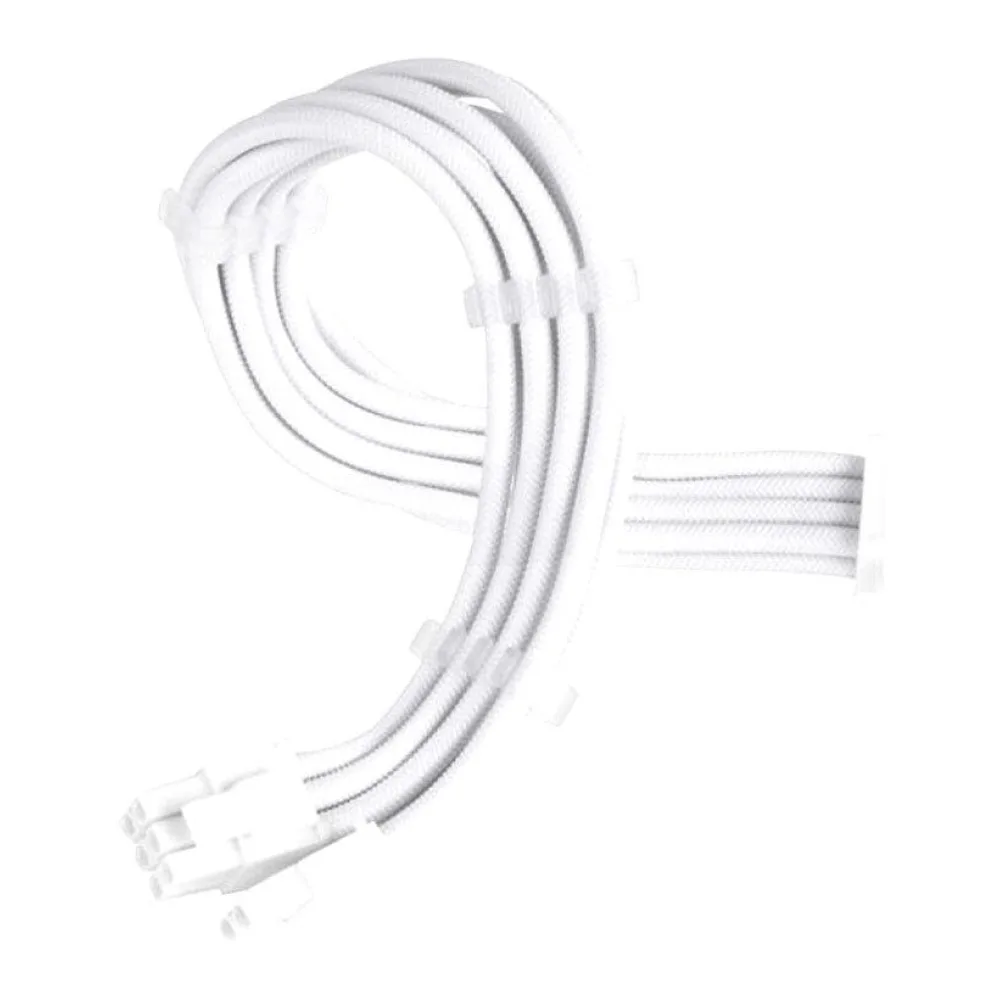 Extensor Cable 1 X 8 Pines (4+4) Eps Blanco Silverstone
