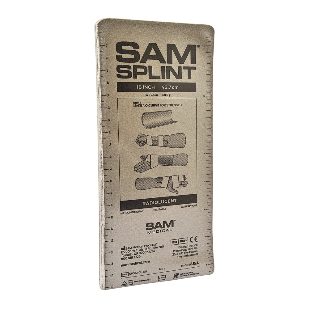 Ferula Sam Splint 45.7 Cm Plana (18") Militar Sam-medical
